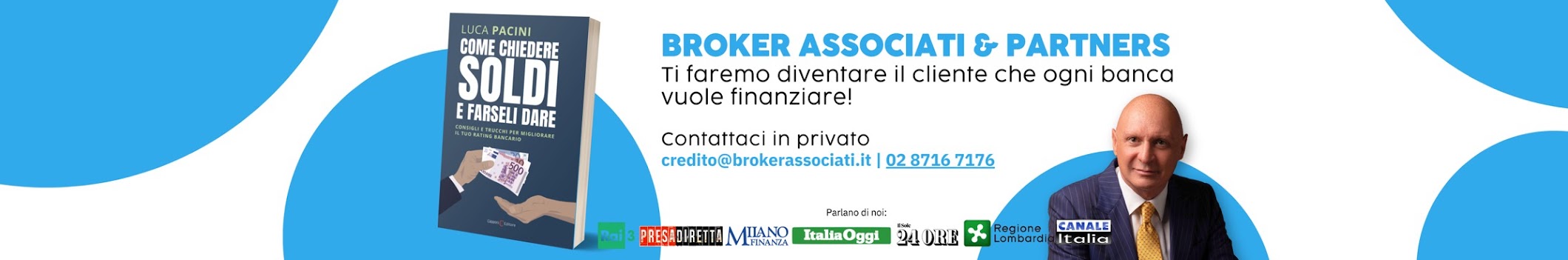 Dashboard con indicatori di rating bancario negativi